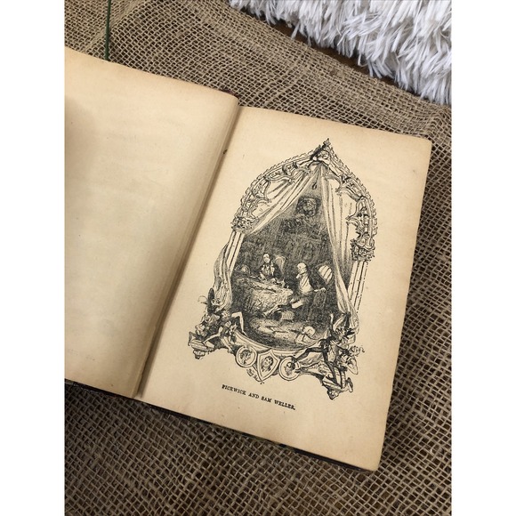 The Posthumous Papers Of The Pickwick Club Charles Dickens Reprint of First Ed. - Picture 5 of 12